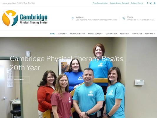 Cambridge Physical Therapy Center iTrack llc