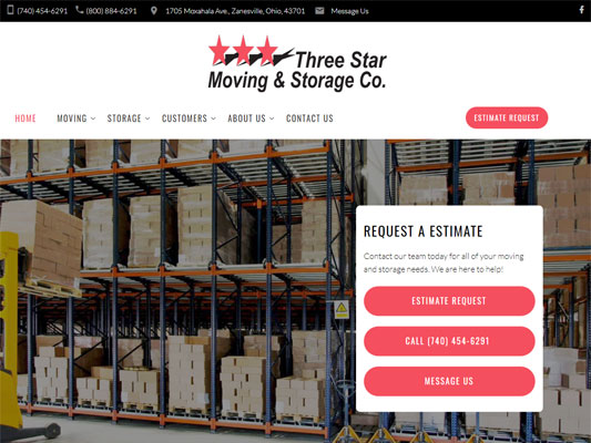 Three Star Moving And Storage iTrack LLC