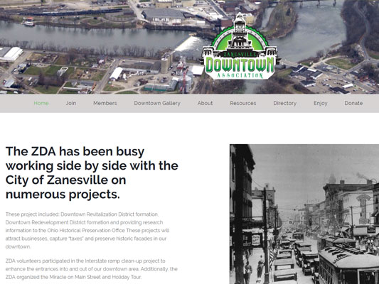 Zanesville Downtown Association iTrack