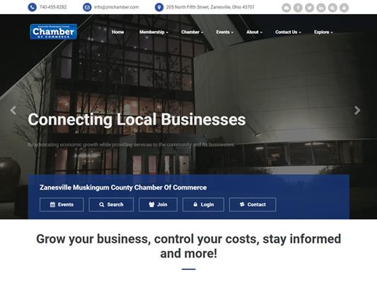 /images/Zanesville Muskingum Chamber Of Commerce iTrack Website Development