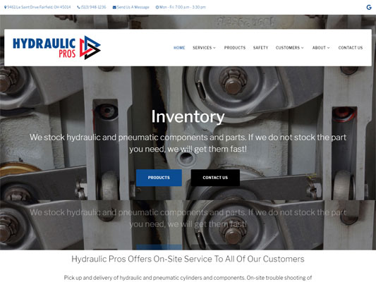 Hydraulic Pros USA iTrack LLC Zanesville Ohio