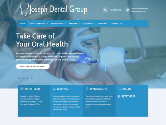 Joseph Dental Group iTrack LLC Zanesville Ohio